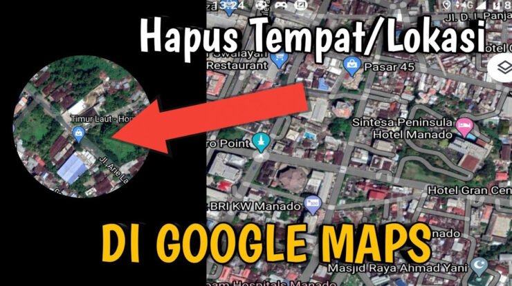 Cara Menghapus Foto dan Lokasi di Google Maps