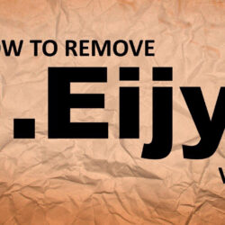 Cara Menghapus Virus EIJY File