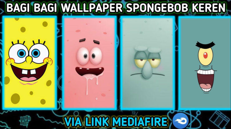 Mentahan Wallpaper Spongebob Viral di TikTok
