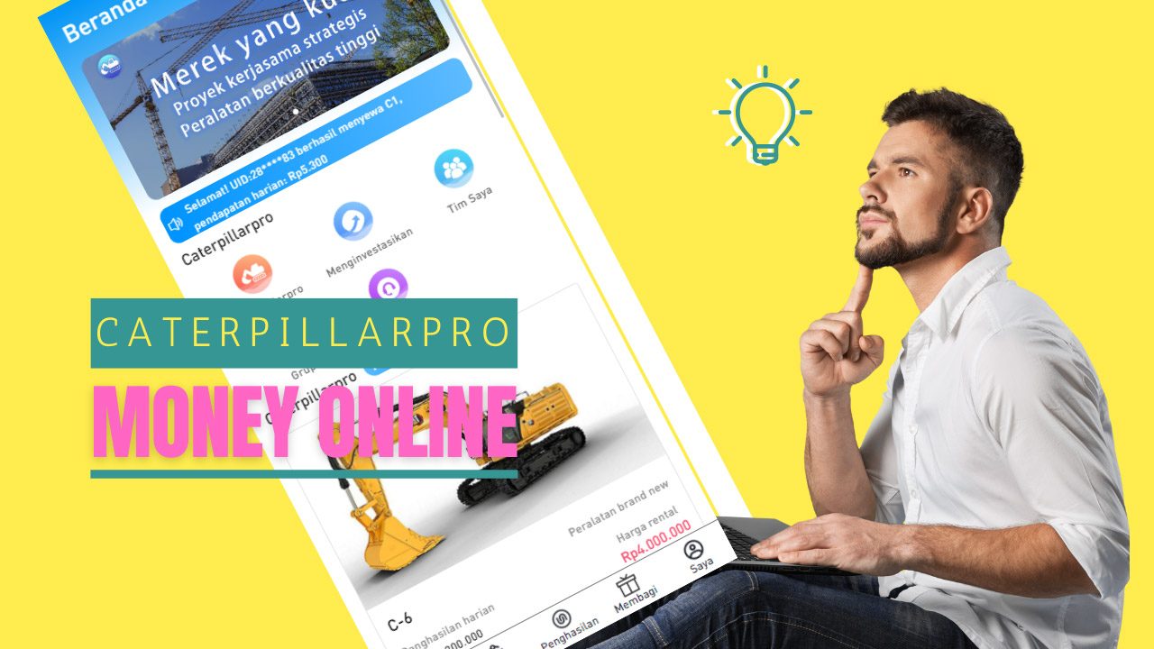Aplikasi CaterpillarPro Penghasil Uang, Aman atau Penipuan?