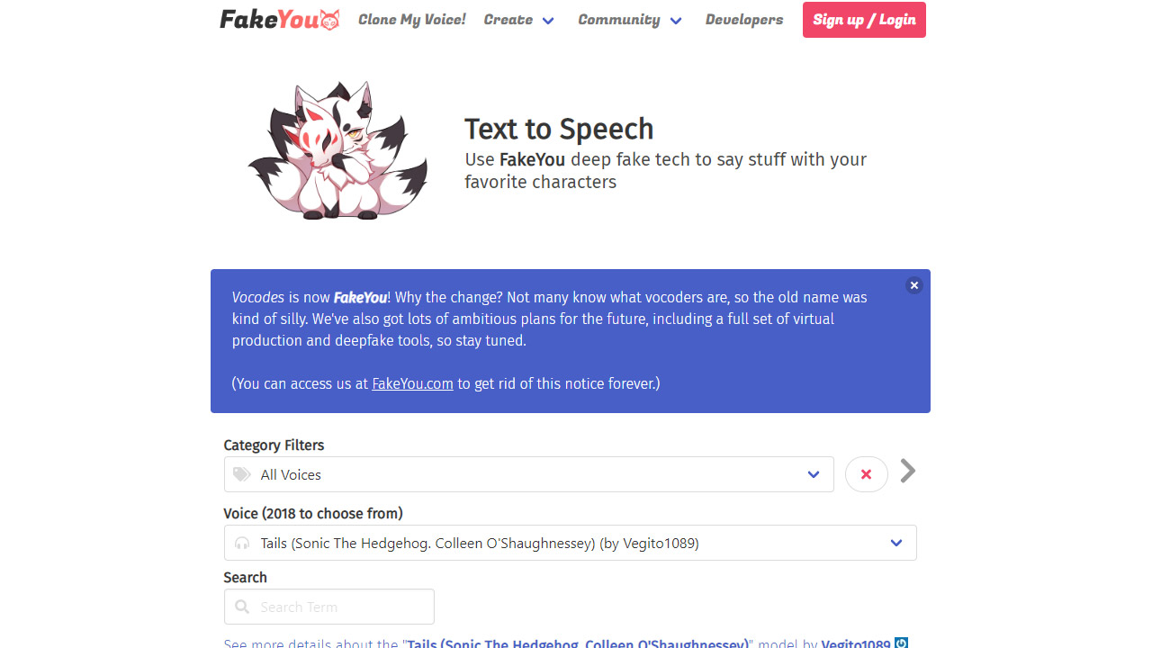 vo.codes Anime Penghasil Suara Google