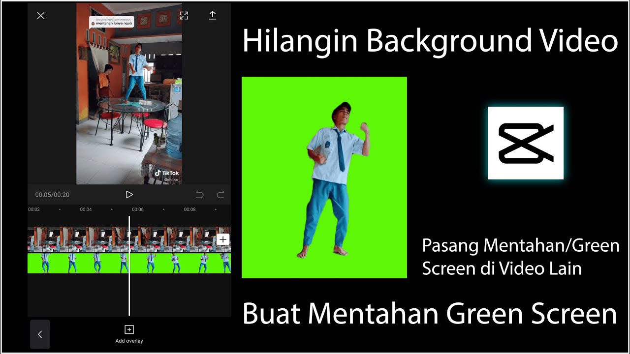 Cara Edit Video Green Screen di CapCut dengan Mudah