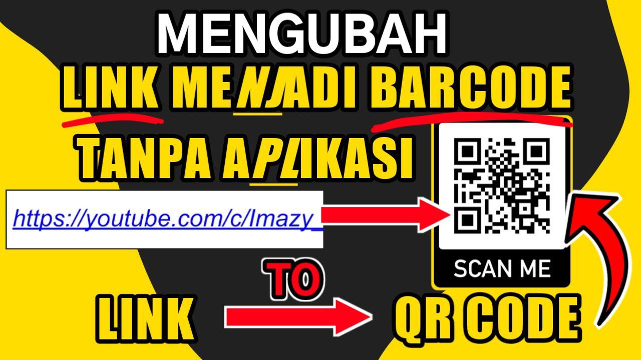 2 Cara Mengubah Link Jadi Barcode dan QR Code Gratis