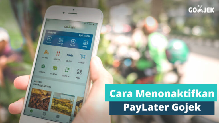 Cara Menonaktifkan PayLater Gojek