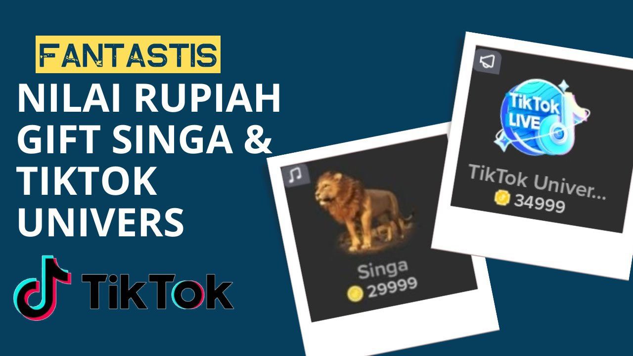 Harga Gift Singa (Lion) di TikTok Berapa Rupiah?