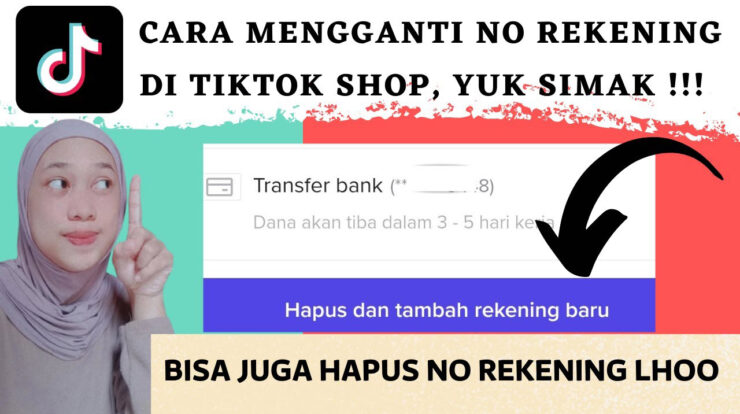 Cara Menghapus Rekening Bank di TikTok Shop Affiliate
