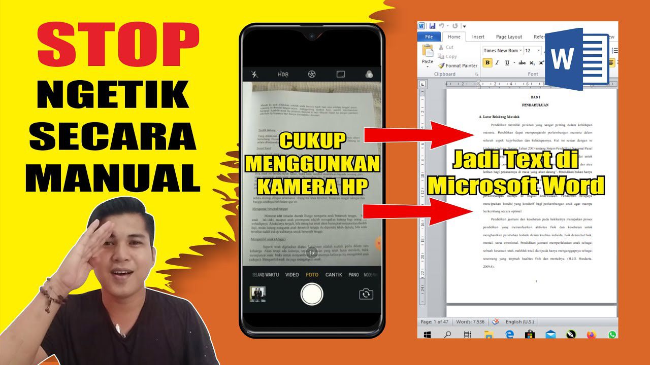 Cara Scan Gambar Menjadi Tulisan di HP Android dan iPhone