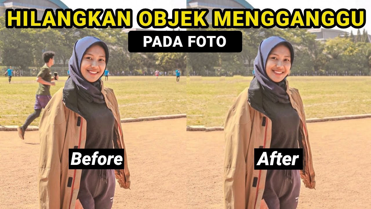 cara menghilangkan orang di foto tanpa aplikasi