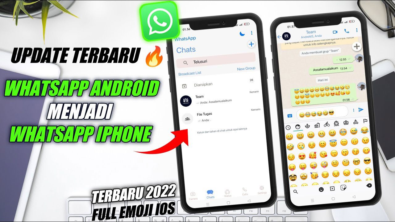 Cara Agar Tampilan WhatsApp Android Seperti iPhone