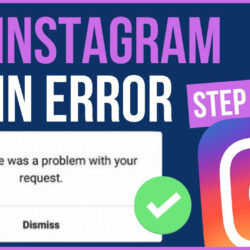 Instagram Sorry There Was a Problem With Your Request