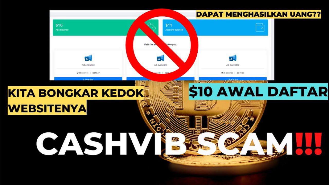 Cashvib Com Penghasil Uang, Aman atau Penipuan?