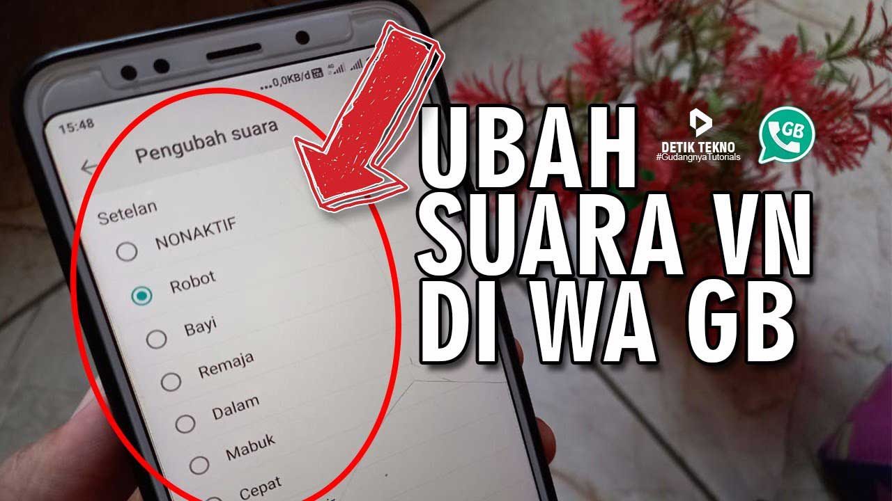 2 Cara Mengubah Suara VN di WA GB