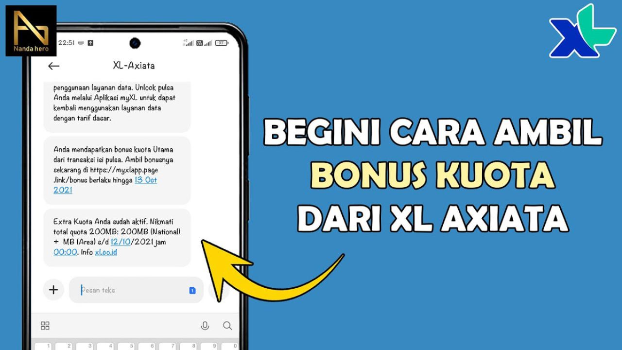 Cara Ambil Bonus Kuota XL Tanpa Aplikasi Terbaru