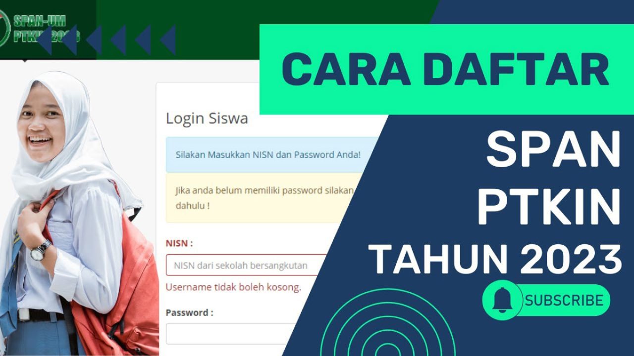 Cara Daftar SPAN PTKIN 2023 Terbaru, Cek Disini!