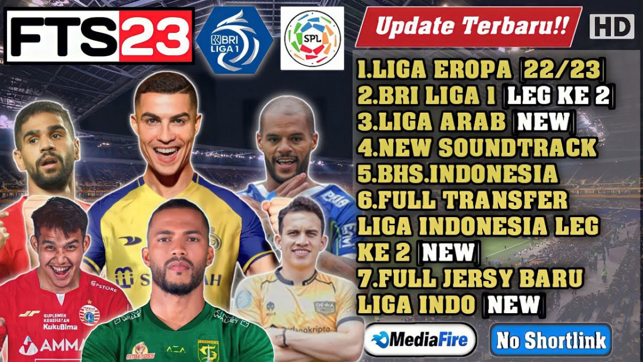 Download FTS 23 Mod Liga Indonesia Terbaru 2023