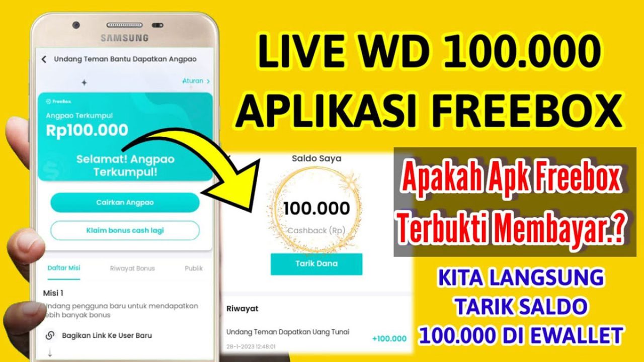 FreeBox Apk Penghasil Uang Apakah Aman Atau Penipuan?