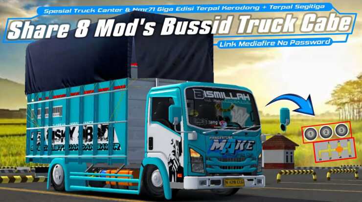 Download Mod Bussid Truck Canter Cabe