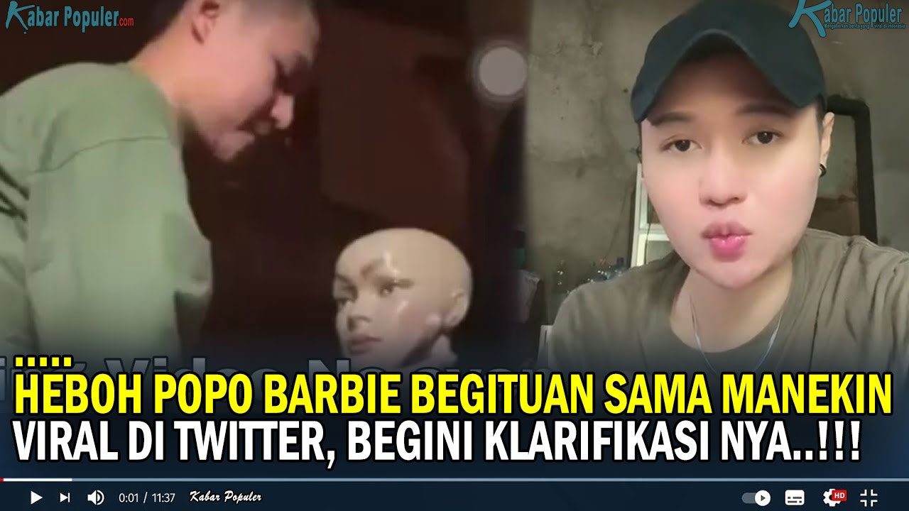 Link Video Popo Viral Patung 21 Detik Twitter Diburu Netizen Karena Penasaran