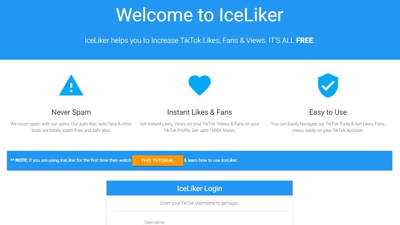 Iceliker: Auto Like TikTok Gratis dan Cara Menggunakan