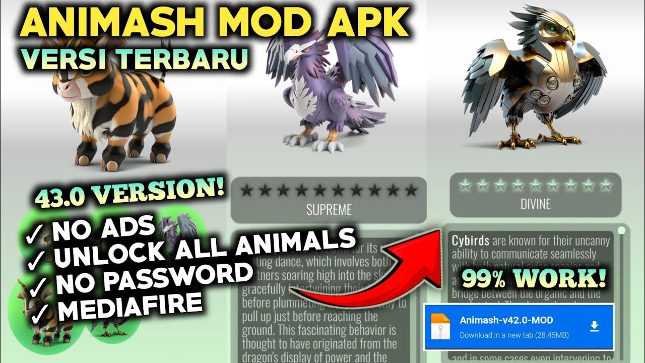 Download Animash Game Mod Apk Terbaru 2023 Unlock All Characters