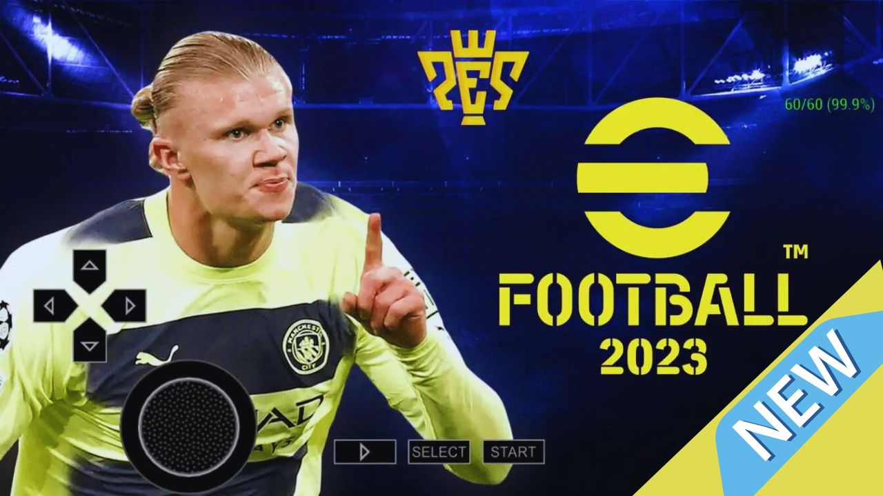 Download eFootball PES 2023 PPSSPP ISO Terbaru