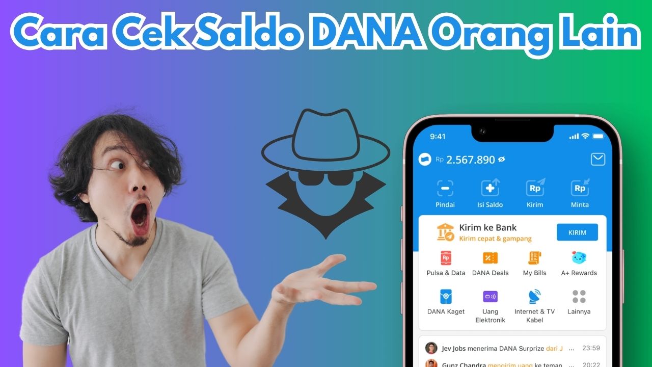 Cara Cek Saldo DANA Orang Lain