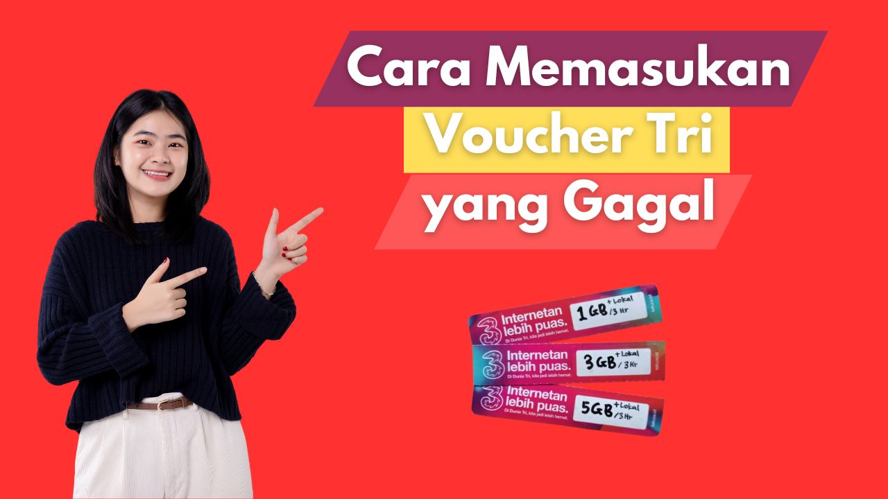 Cara Memasukan Voucher Tri yang Gagal