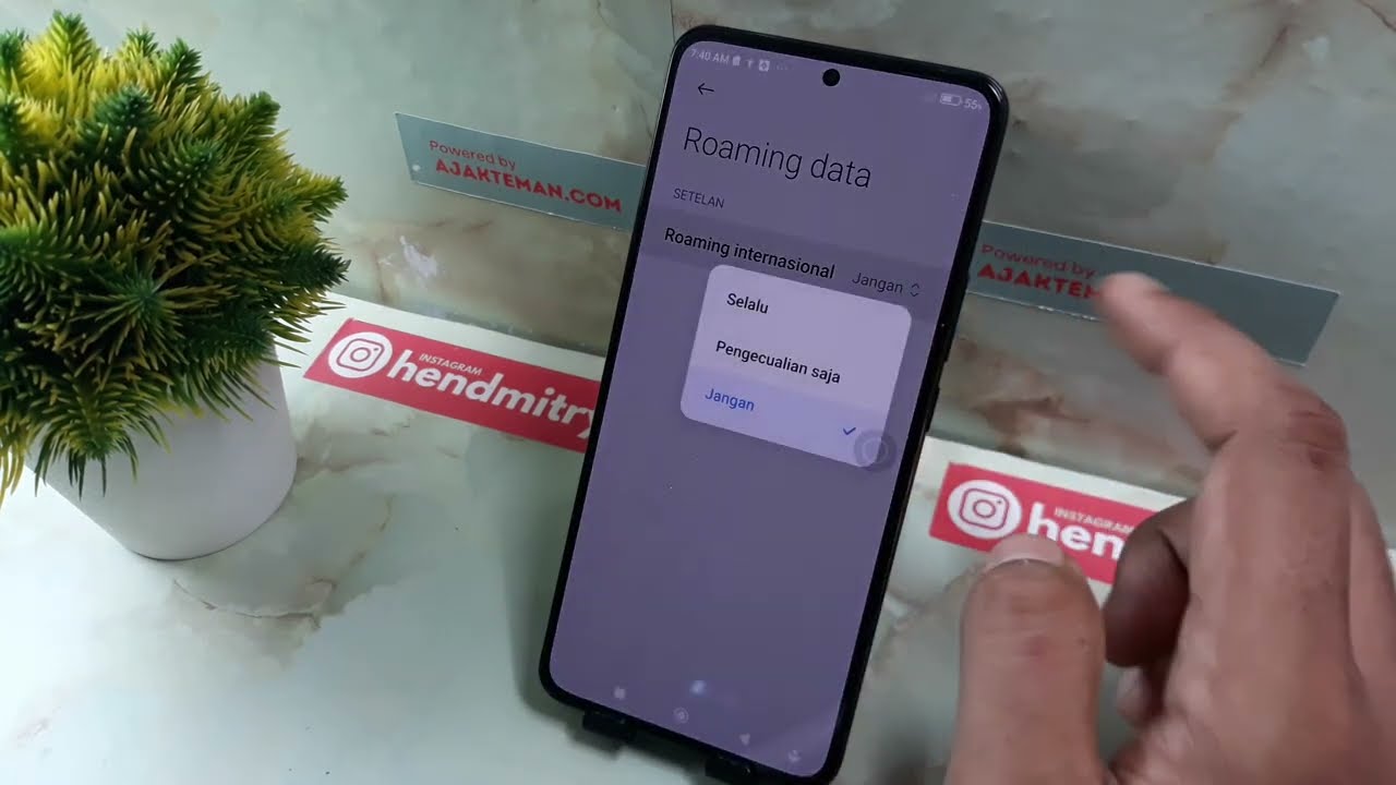 Cara Mematikan Data Roaming di Xiaomi