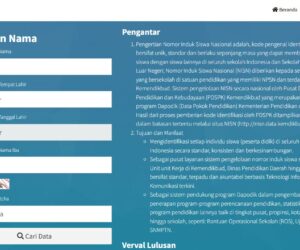 Cara Cek NISN Online dengan Nama Tanpa Nomor